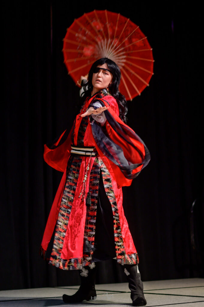 Char Grey dressed as Hua Cheng